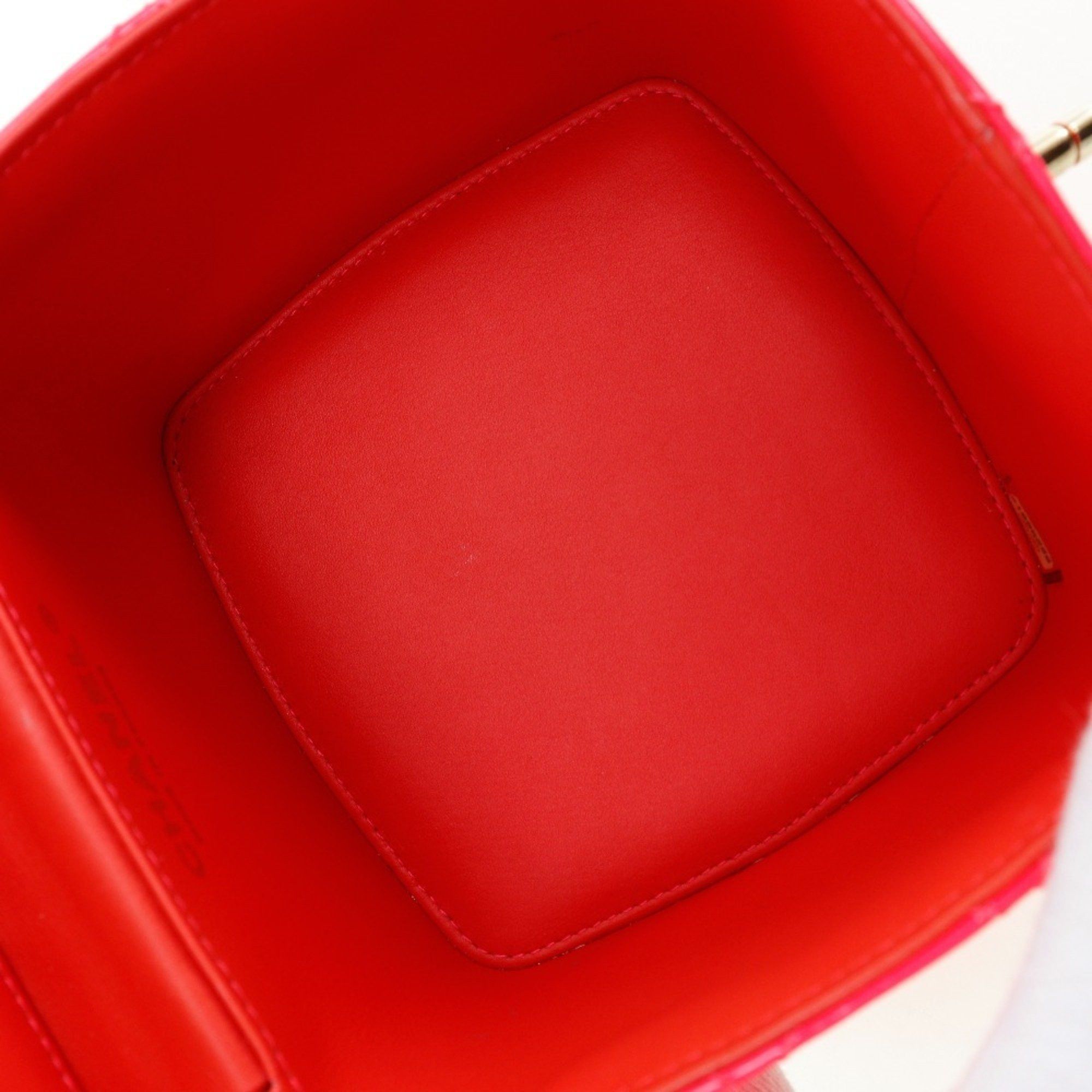 Chanel CHANEL Vanity Handbag, Matelasse Bag x Patent Leather, Pink, Turnlock, Vanity, Women's Size ONE SIZE - 6 Thumbnail