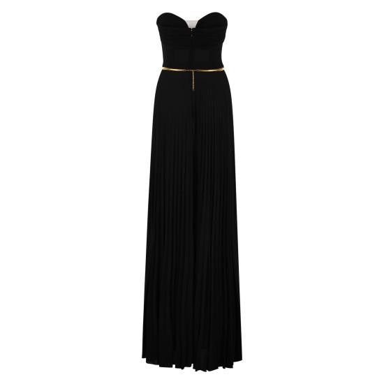 Elisabetta Franchi ELISABETTA FRANCHI Women Mid Skirts AB62847E2 BLACK Size S / US 4 / IT 40 - 2 Thumbnail