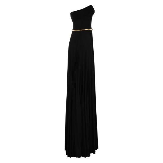 Elisabetta Franchi ELISABETTA FRANCHI Women Mid Skirts AB62847E2 BLACK Size M / US 6-8 / IT 42-44 - 3 Thumbnail