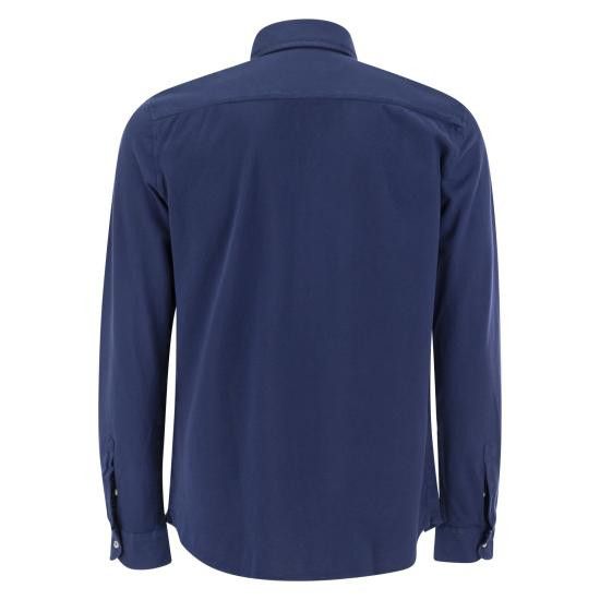 Fay FAY Men Long Tops NRMA348257TVXF BLUE Size US XL / EU 56 / 4 - 2 Thumbnail