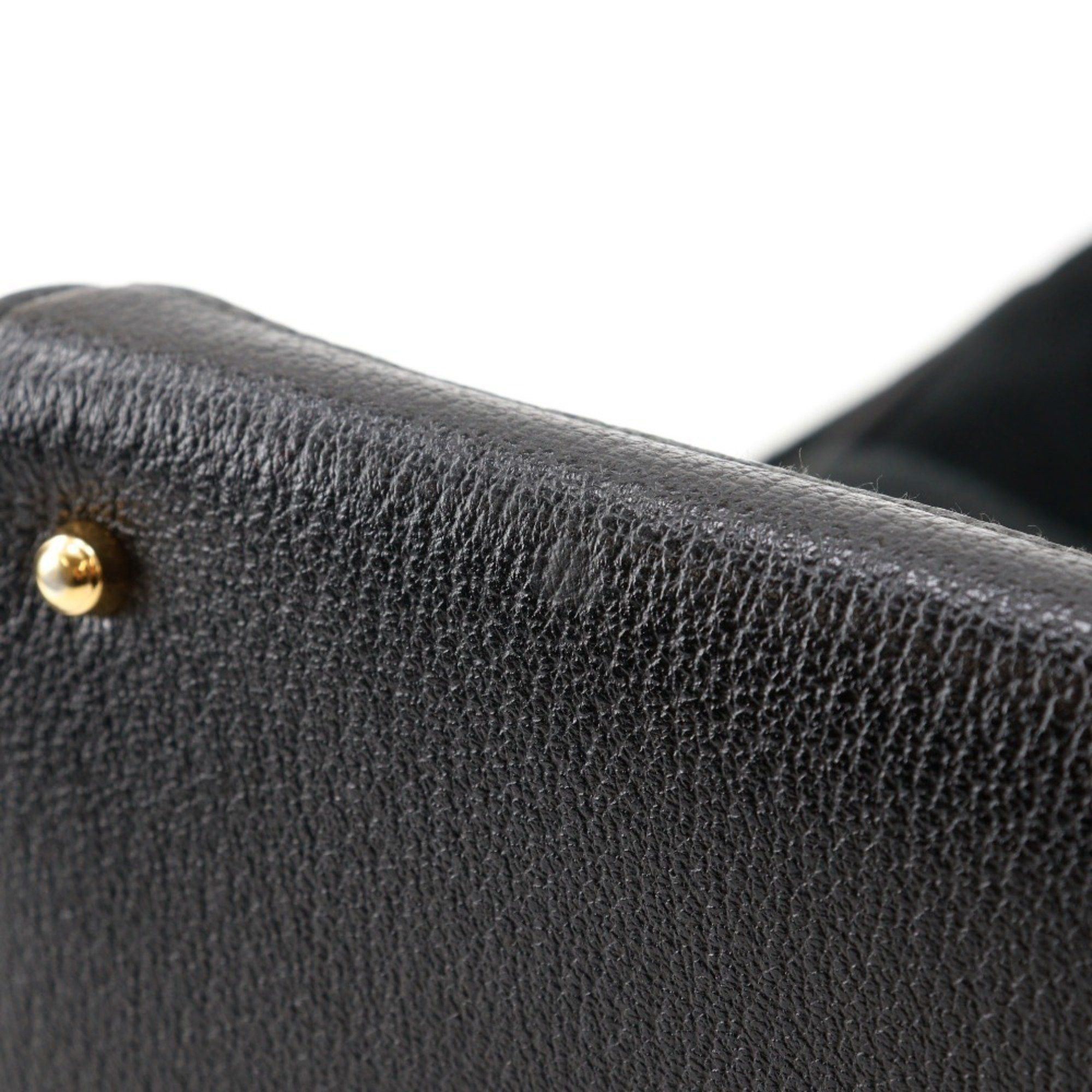 Gucci GUCCI Bamboo Tote Bag Old Gucci Suede Black Flap Bang Boot Women's Size ONE SIZE - 13 Thumbnail