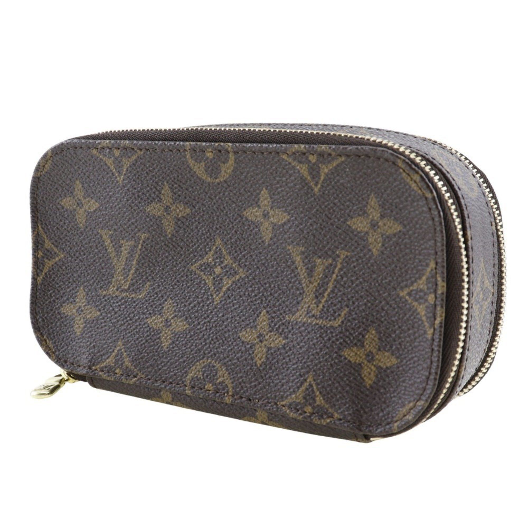 Louis Vuitton Louis Vuitton Truth Brush PM Pouch M47510 Monogram Canvas 2002 Brown VI0092 Women's Size ONE SIZE - 2 Thumbnail