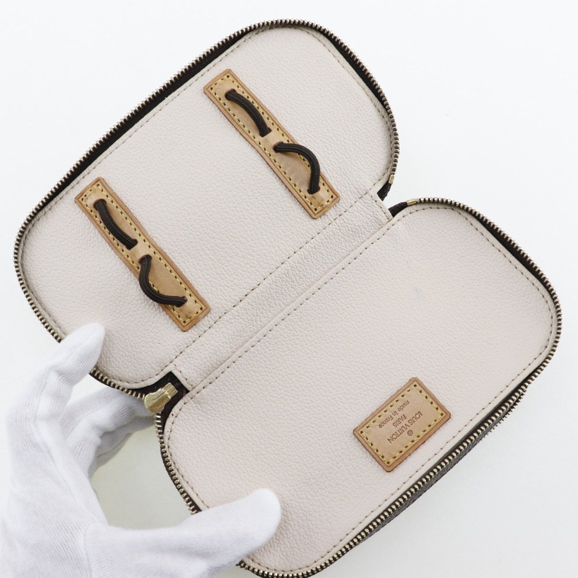 Louis Vuitton Louis Vuitton Truth Brush PM Pouch M47510 Monogram Canvas 2002 Brown VI0092 Women's Size ONE SIZE - 5 Thumbnail