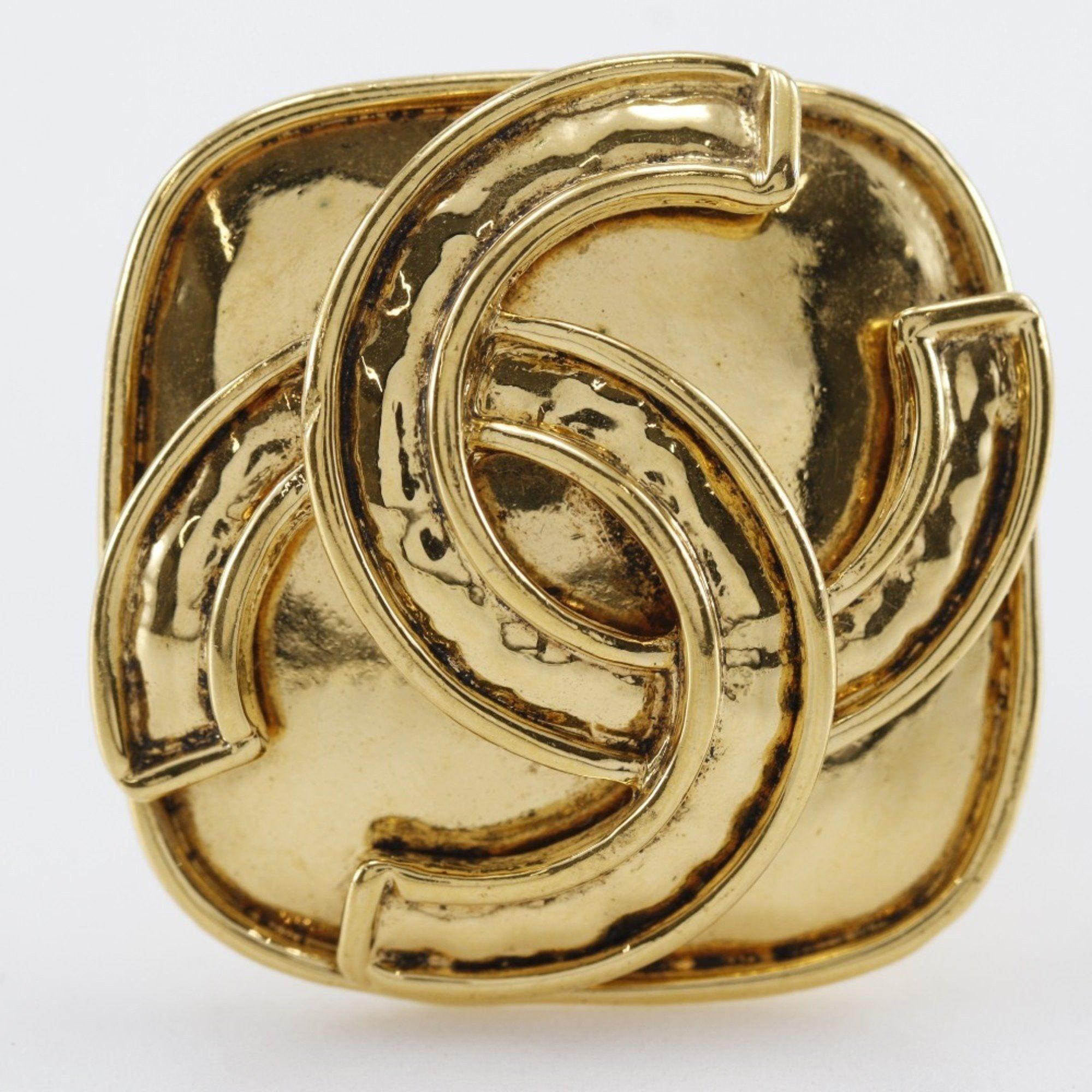 Chanel CHANEL Coco Mark Earrings, Gold Plated, 1994, 94P, Approx. 24g, COCO Mark, Women's Size ONE SIZE - 5 Thumbnail