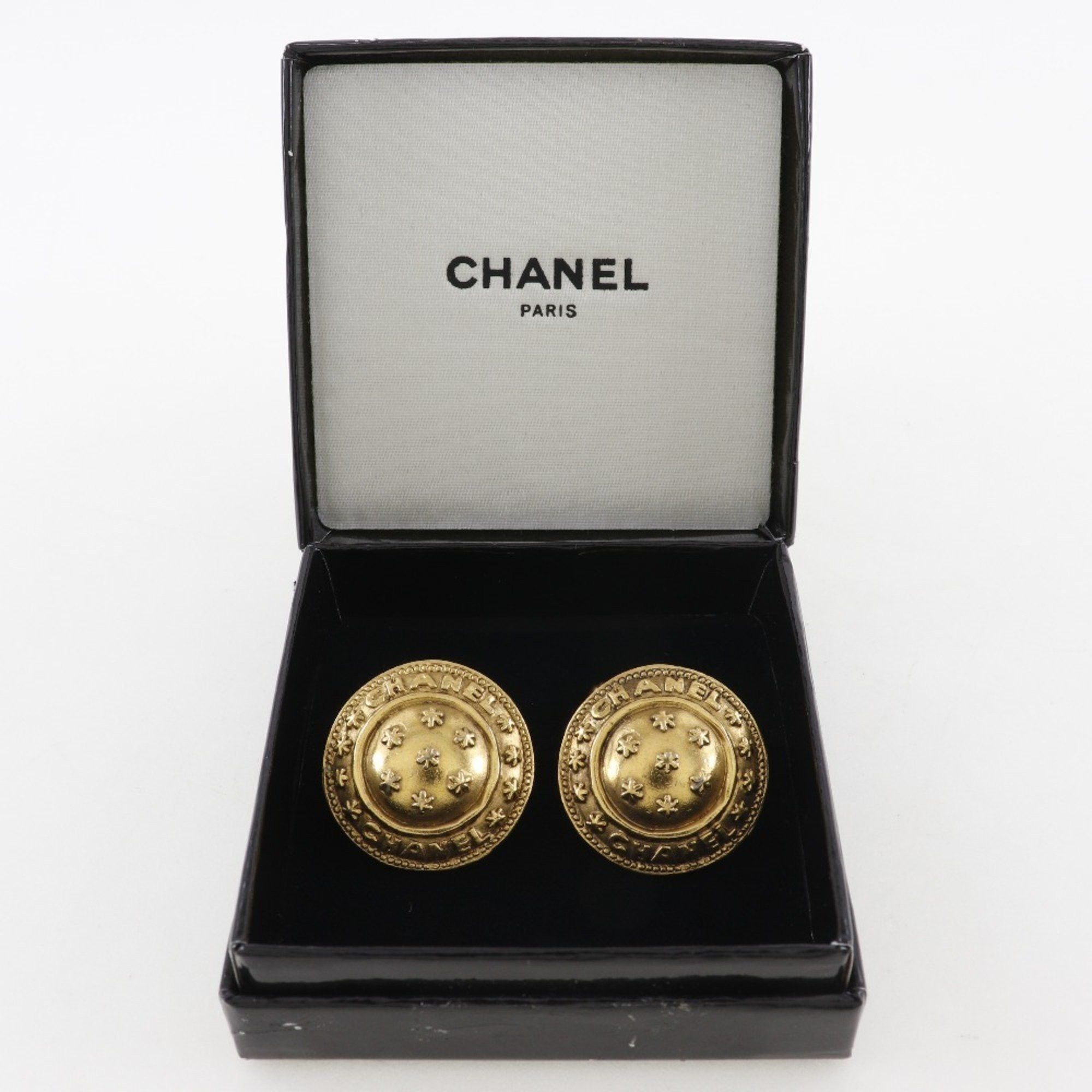 Chanel CHANEL Cufflinks Flower Gold Plated Logo Men's Size ONE SIZE - 7 Thumbnail