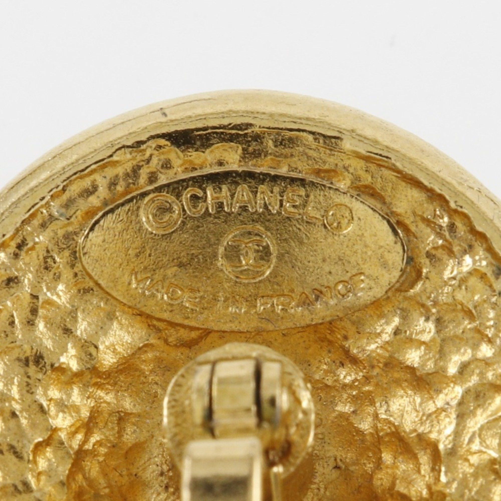 Chanel CHANEL Cufflinks Flower Gold Plated Logo Men's Size ONE SIZE - 6 Thumbnail