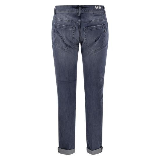 Dondup DONDUP Men Straight Pants UP232 DS0257U GV6B DU BLUE Size US 30 / EU 46 - 2 Thumbnail