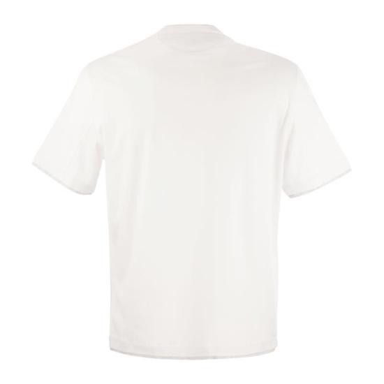 Brunello Cucinelli BRUNELLO CUCINELLI Men Polo Shirts M0B137427 WHITE Size US XL / EU 56 / 4 - 2 Thumbnail