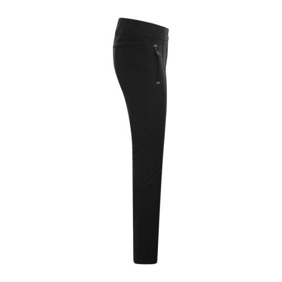 Moncler MONCLER Women Straight Pants I20982A0000653064 BLACK Size 27" / US 4 / IT 40 - 3 Thumbnail
