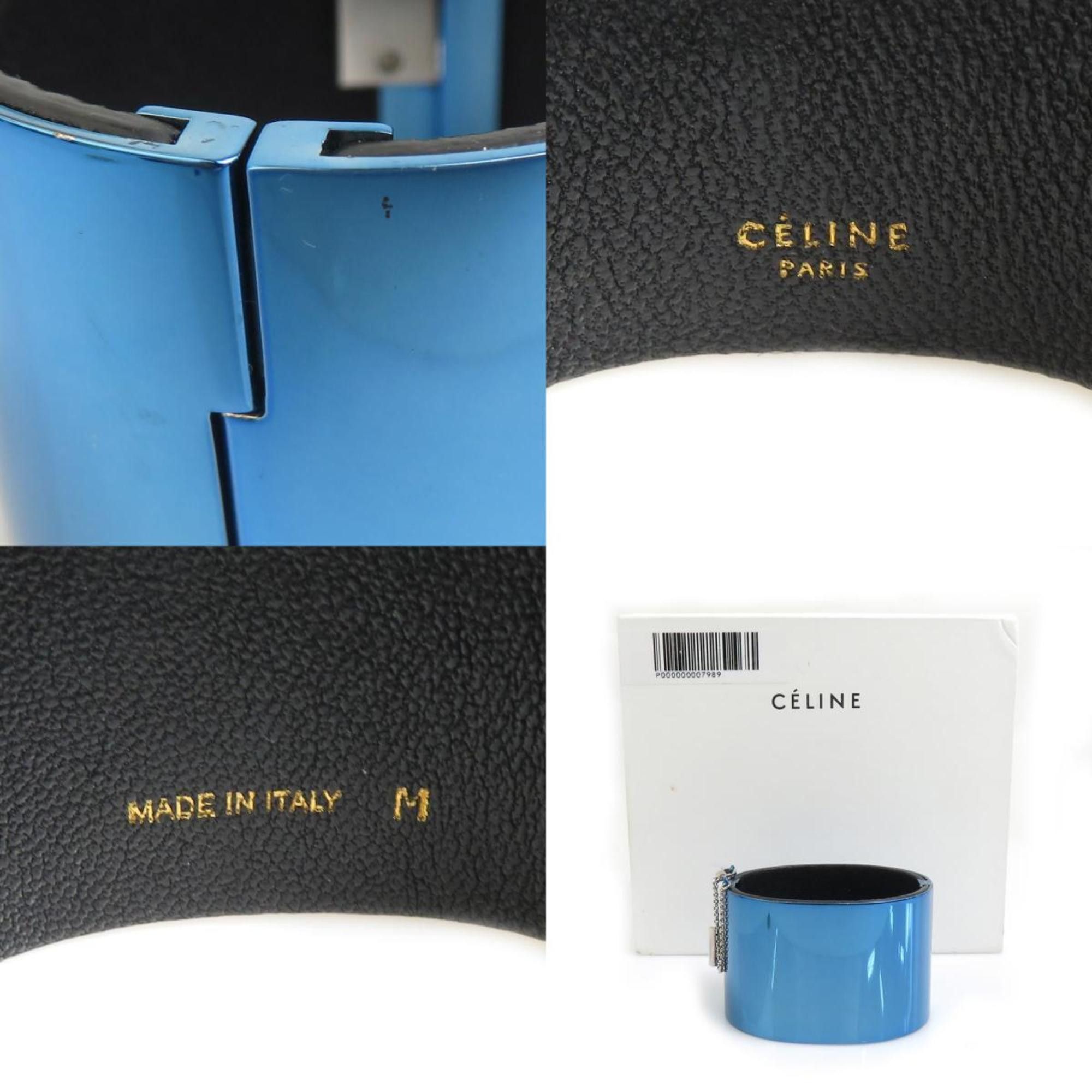 Celine CELINE Bangle Metallic Blue Women's h30763a Size ONE SIZE - 5 Thumbnail