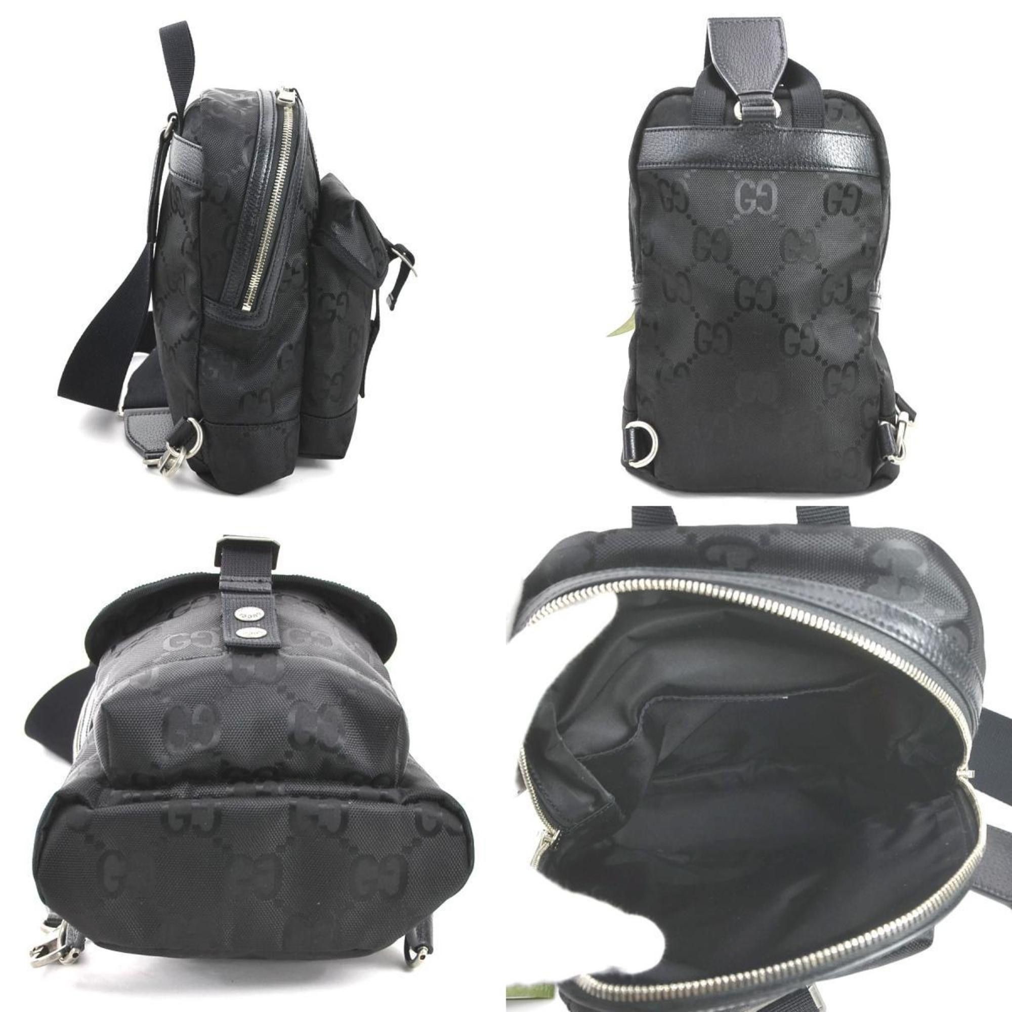Gucci GUCCI Body Bag Off the Grid Nylon Canvas Black Men's 658631 90010n Size ONE SIZE - 2 Thumbnail