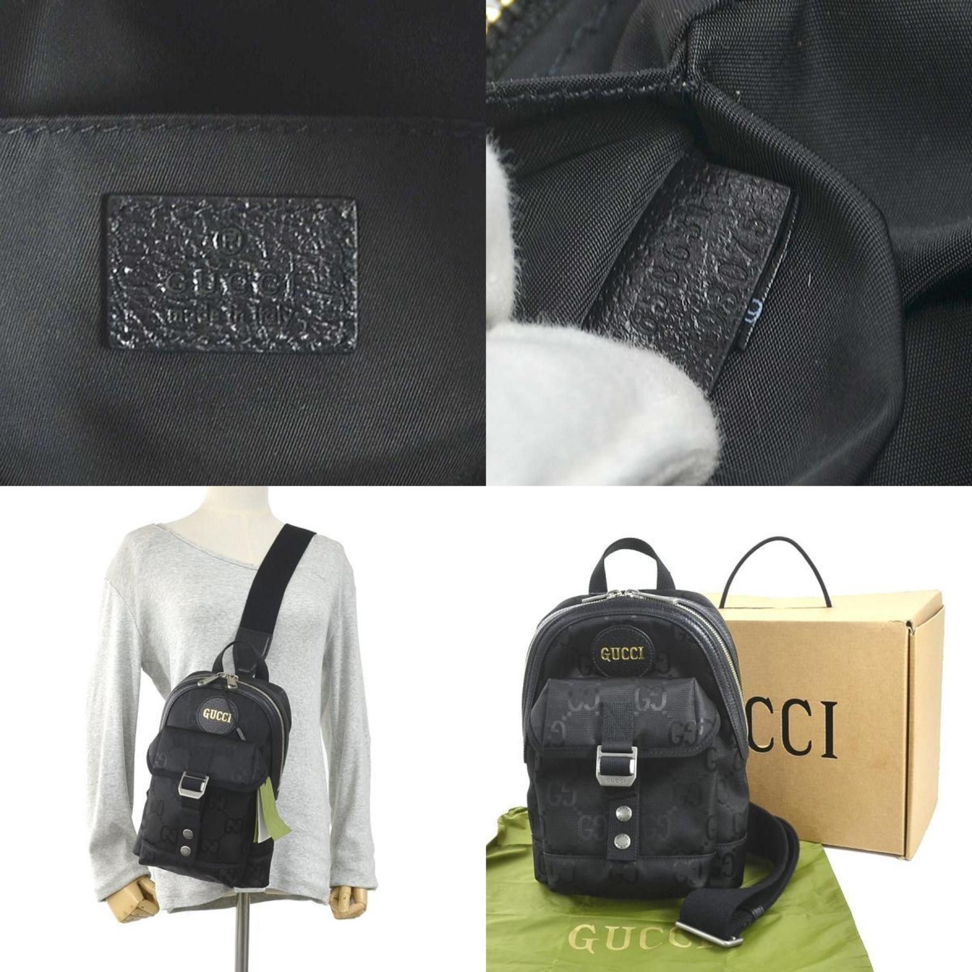 Gucci GUCCI Body Bag Off the Grid Nylon Canvas Black Men's 658631 90010n Size ONE SIZE - 5 Thumbnail