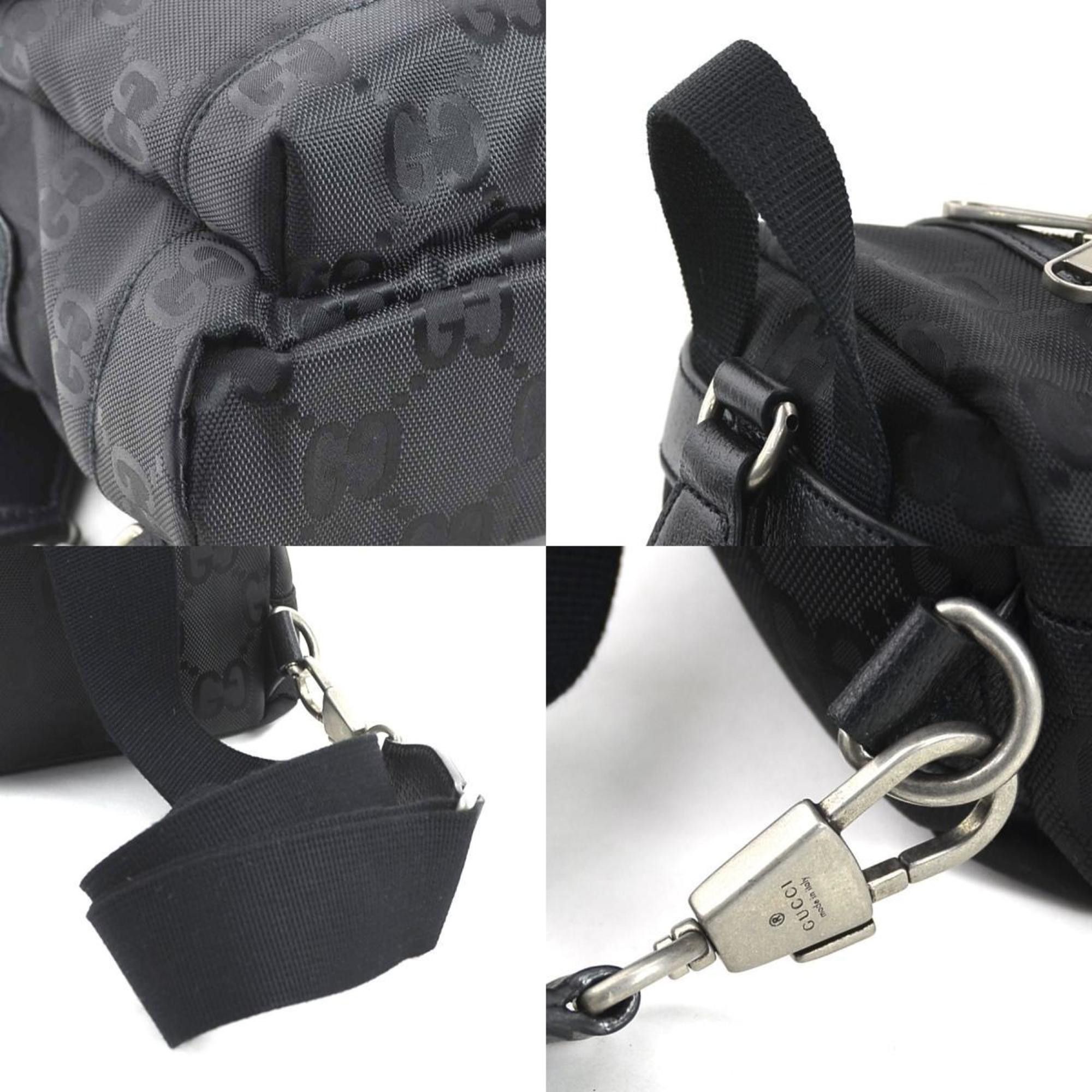 Gucci GUCCI Body Bag Off the Grid Nylon Canvas Black Men's 658631 90010n Size ONE SIZE - 3 Thumbnail