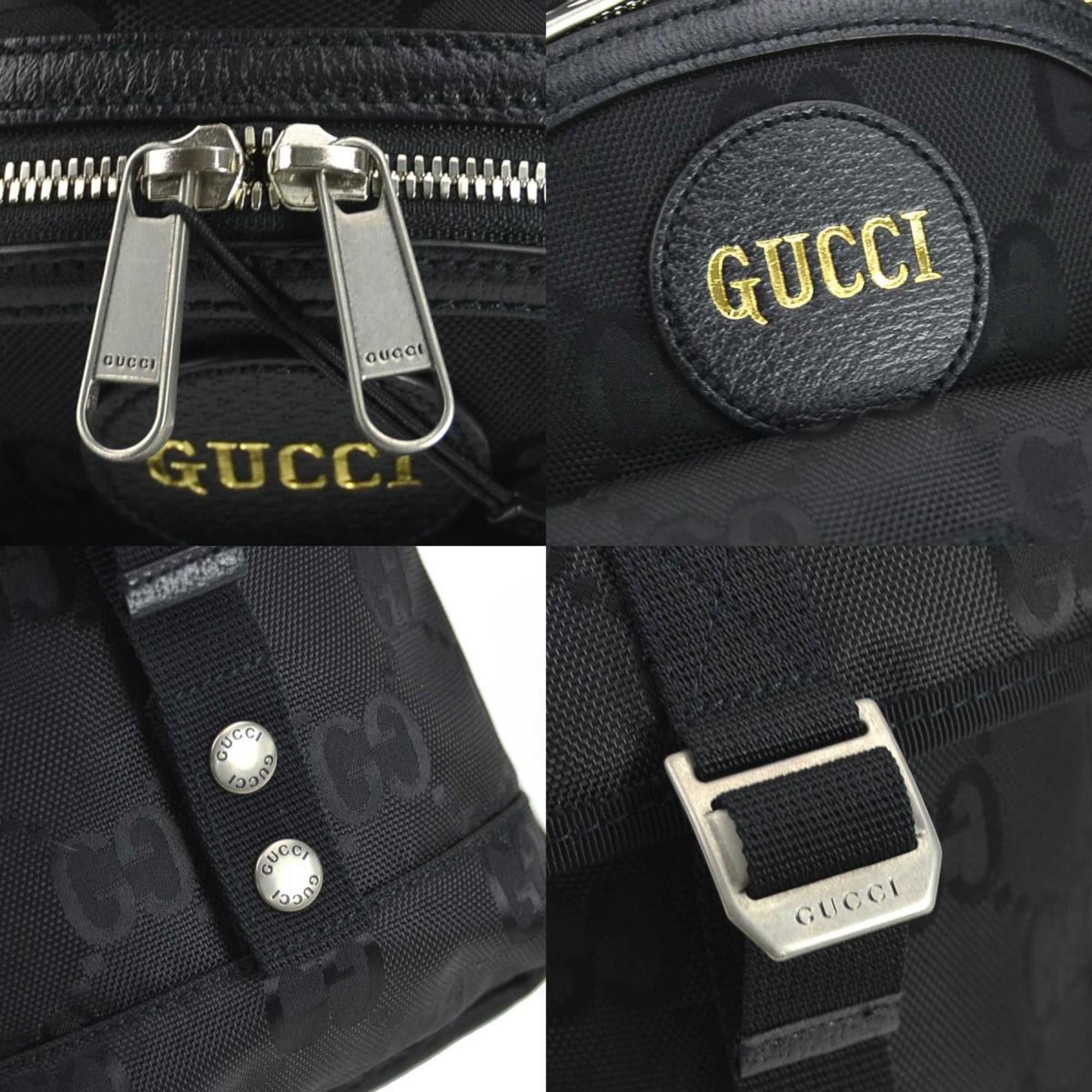 Gucci GUCCI Body Bag Off the Grid Nylon Canvas Black Men's 658631 90010n Size ONE SIZE - 4 Thumbnail