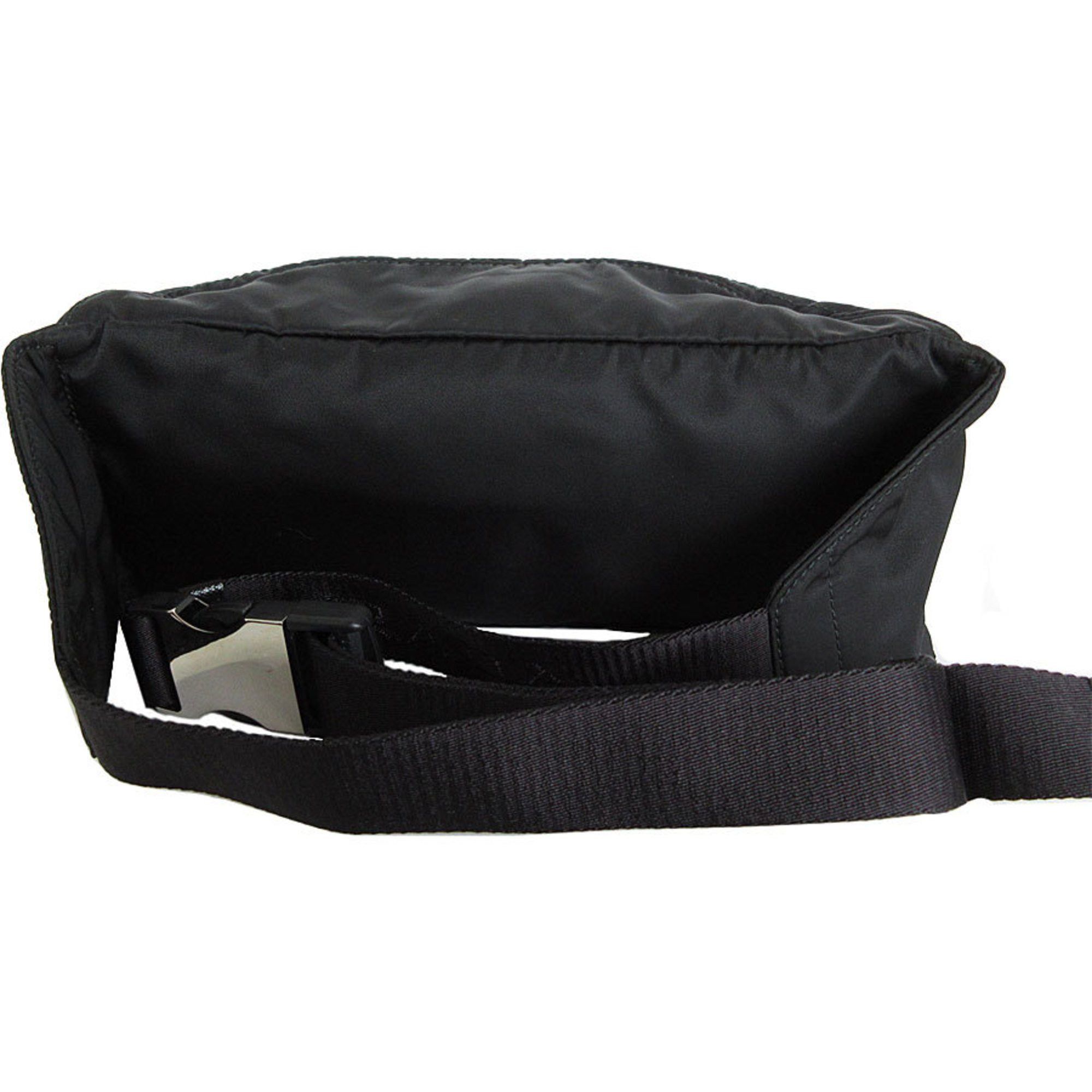 Prada PRADA Body Bag Nylon Black Silver Men's s0423f Size ONE SIZE - 2 Thumbnail