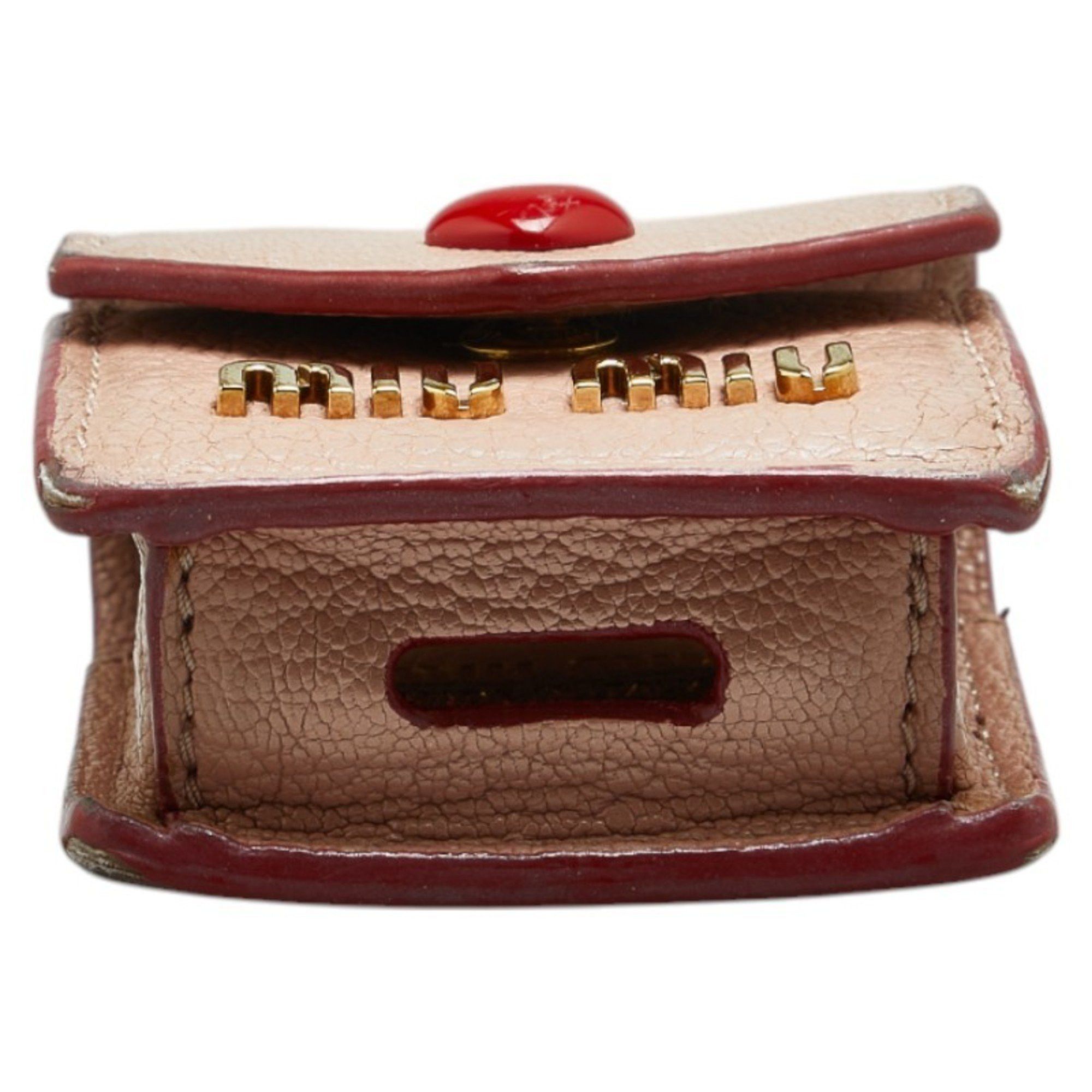 Miu Miu Miu Miu Miu Madras Love AirPods Case Earphone 5TT106