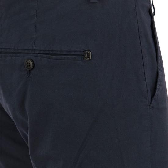 Dondup DONDUP Men Straight Pants UP235 GSE046U PTD DU BLUE Size US 40 / EU 56 - 4 Thumbnail