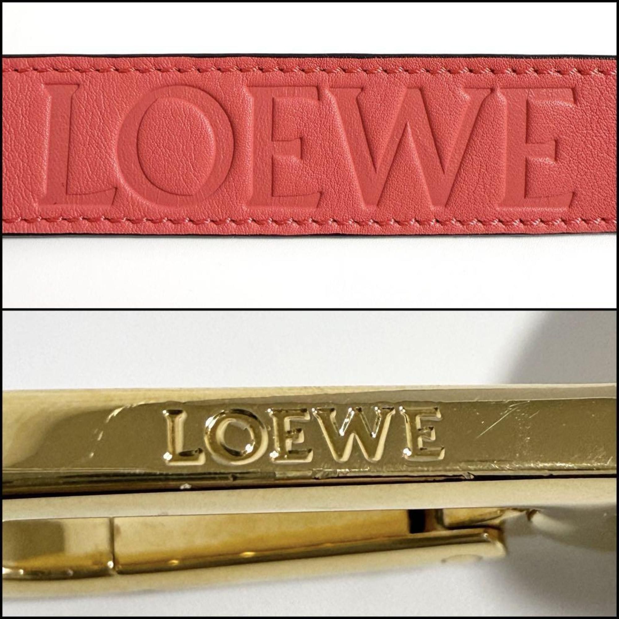Loewe Loewe Women's Shoulder Bag Strap Belt Red Size ONE SIZE - 9 Thumbnail
