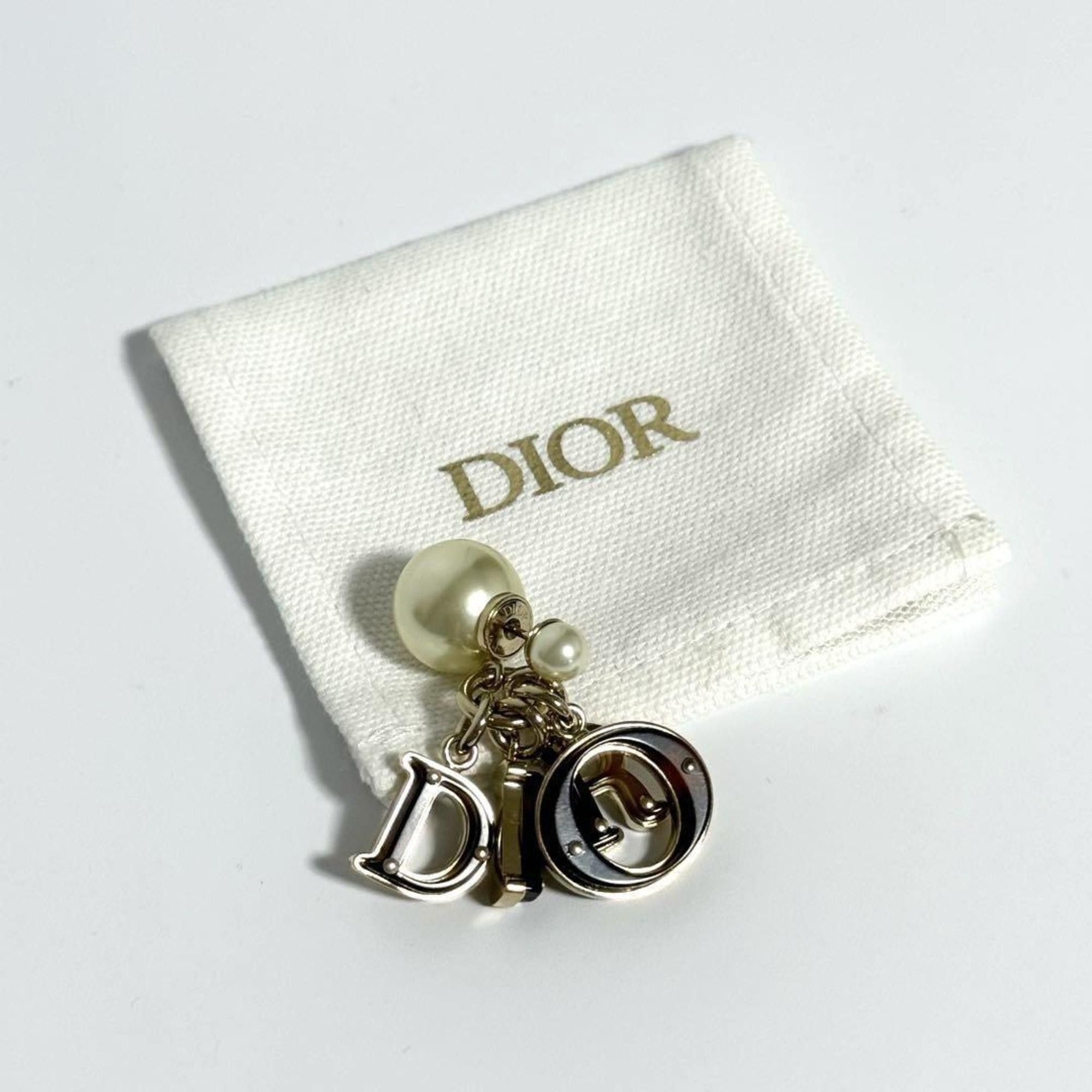 Dior Christian Dior Dior Women's Tribal Single Earring in Tortoise Shell Size ONE SIZE - 7 Thumbnail