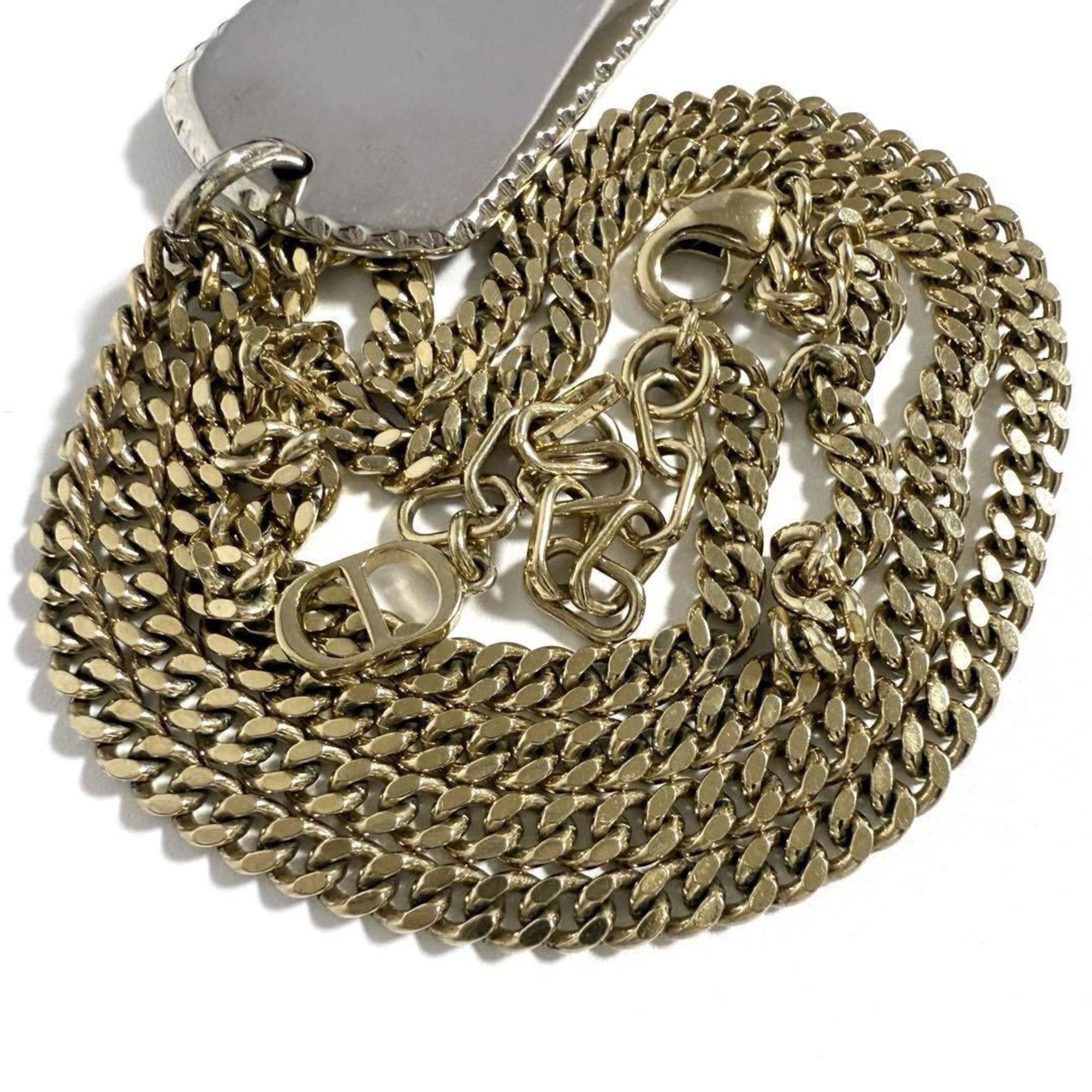 Dior Christian Dior Dior Men's Pendant Necklace Dog Tag Couture Size ONE SIZE - 3 Thumbnail