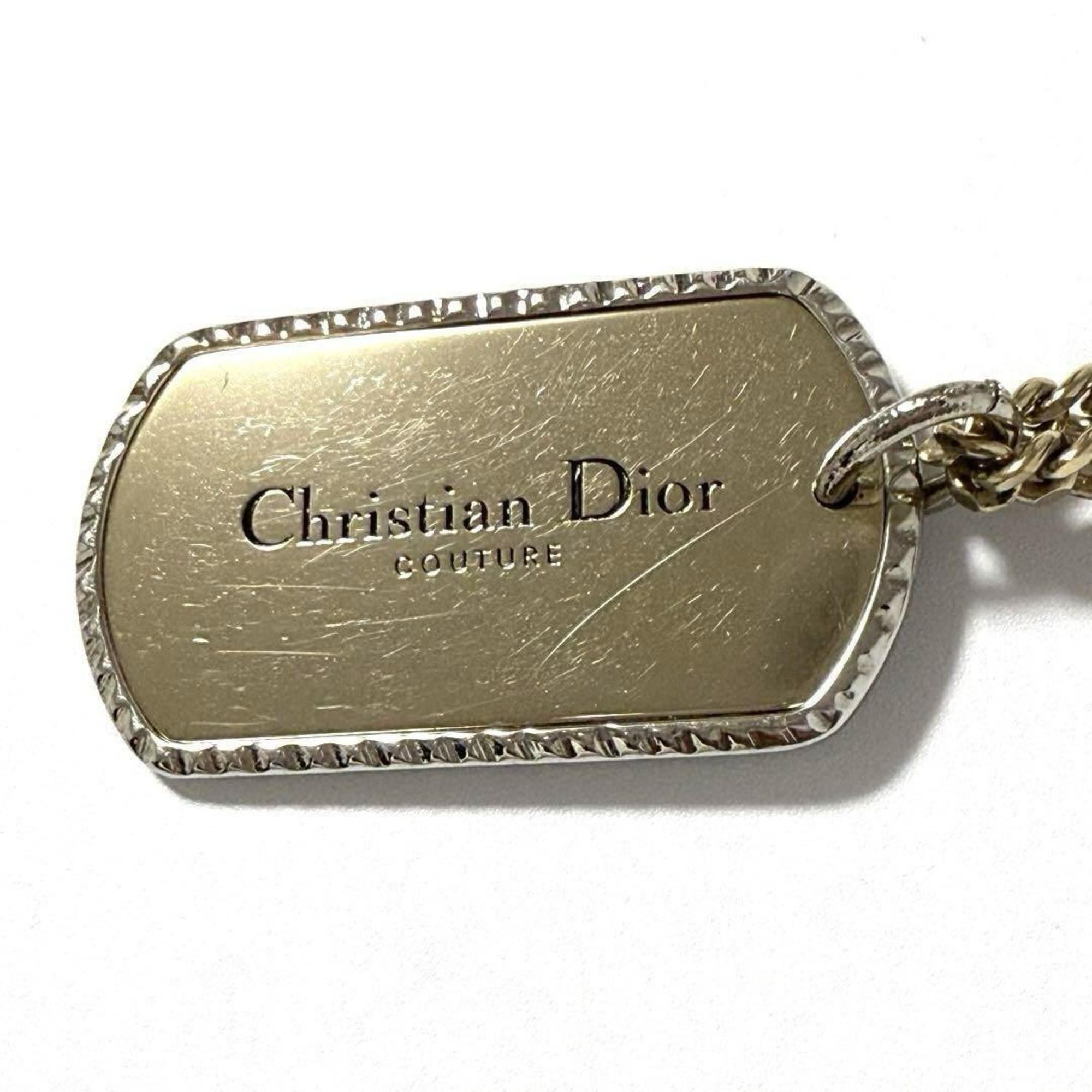 Dior Christian Dior Dior Men's Pendant Necklace Dog Tag Couture Size ONE SIZE - 5 Thumbnail