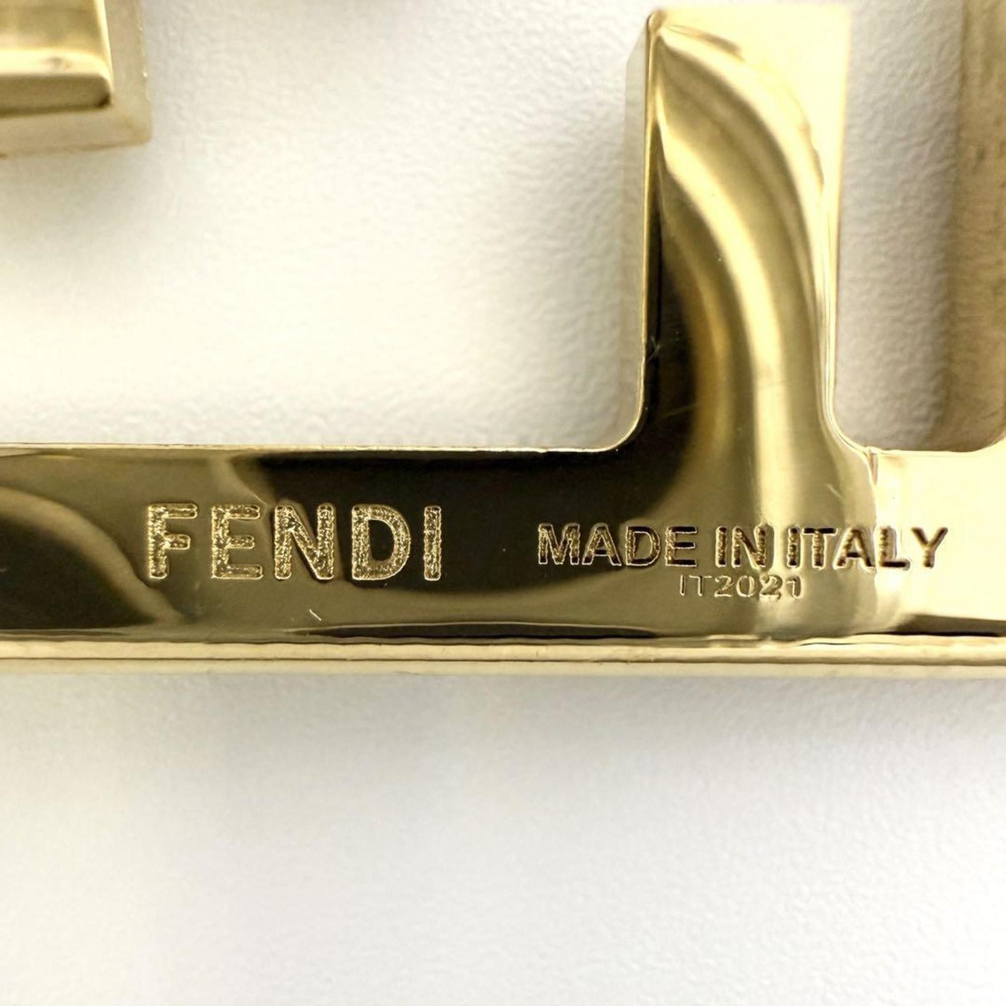 Fendi Fendi Orlock Leather Choker Necklace Pendant Size ONE SIZE - 8 Thumbnail