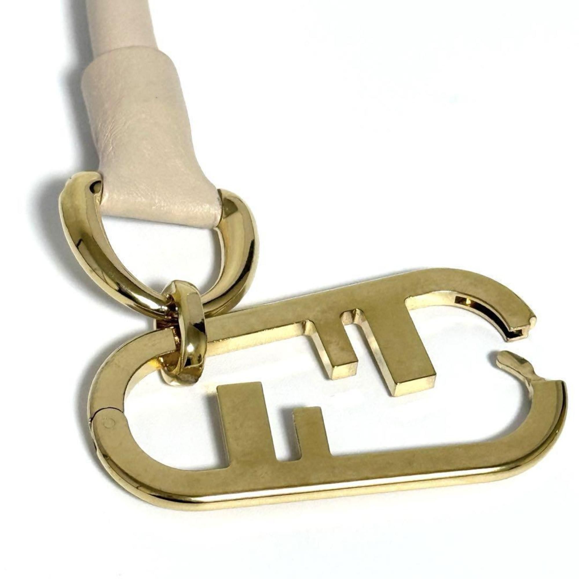 Fendi Fendi Orlock Leather Choker Necklace Pendant Size ONE SIZE - 7 Thumbnail
