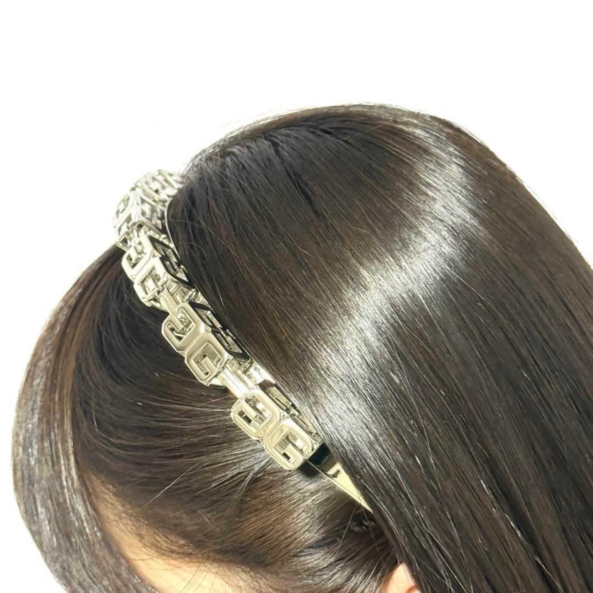 Givenchy Givenchy G Cube Chain Headband Hairband Size ONE SIZE - 10 Thumbnail