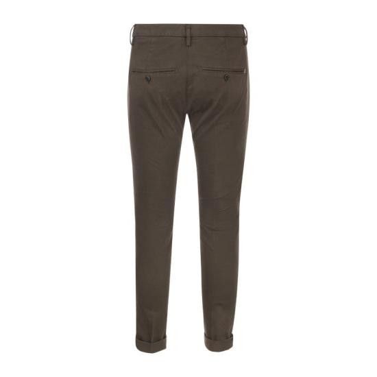 Dondup DONDUP Men Straight Pants UP235 GSE043U PTD DU BROWN Size US 29 - 2 Thumbnail