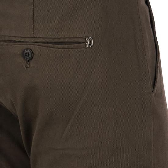 Dondup DONDUP Men Straight Pants UP235 GSE043U PTD DU BROWN Size US 33 - 4 Thumbnail