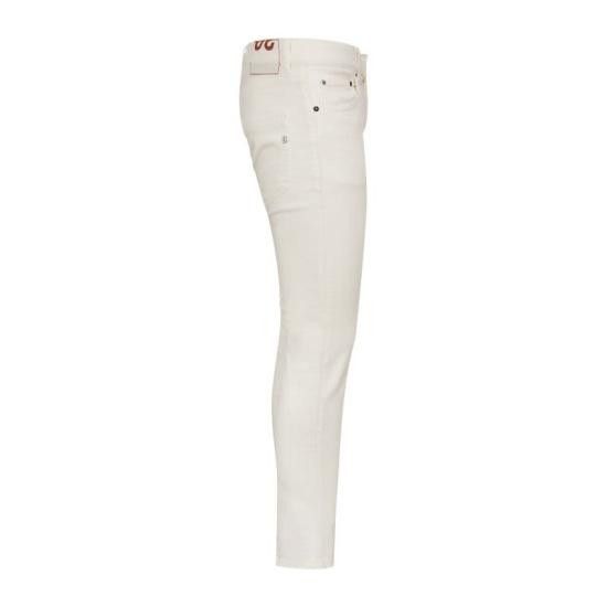 Dondup DONDUP Men Denim Pants UP168 BS0030U PTD DU WHITE Size US 34 / EU 50 - 3 Thumbnail