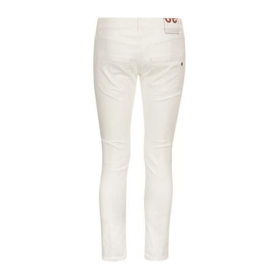 Dondup DONDUP Men Denim Pants UP168 BS0030U PTD DU WHITE Size US 34 / EU 50 - 2 Thumbnail