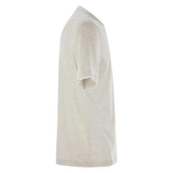Brunello Cucinelli BRUNELLO CUCINELLI Men Polo Shirts M0B137427G LIGHT GREY Size US XL / EU 56 / 4 - 3 Thumbnail