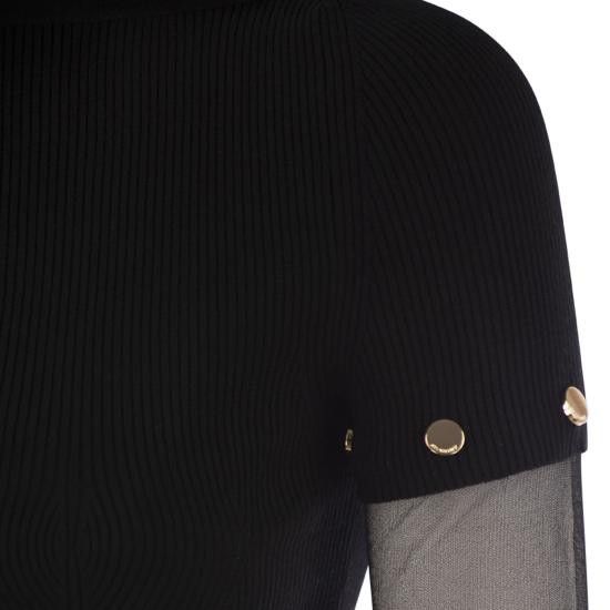Sportmax SPORTMAX Women Sweater 2512361111600 BLACK Size XS / US 0-2 / IT 36-38 - 4 Thumbnail