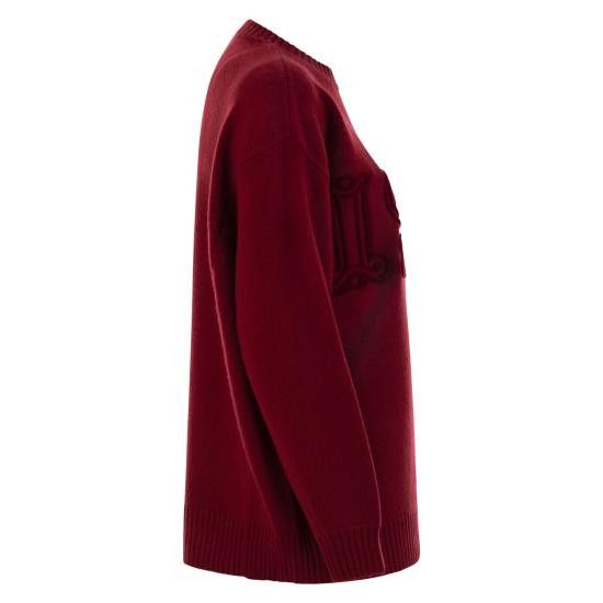 Max Mara MAX MARA Women Sweater 2511361191600 RED Size XS / US 0-2 / IT 36-38 - 3 Thumbnail