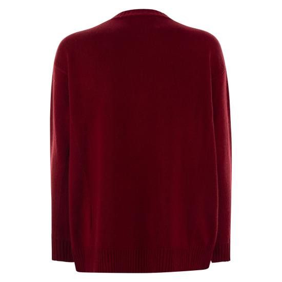 Max Mara MAX MARA Women Sweater 2511361191600 RED Size XS / US 0-2 / IT 36-38 - 2 Thumbnail