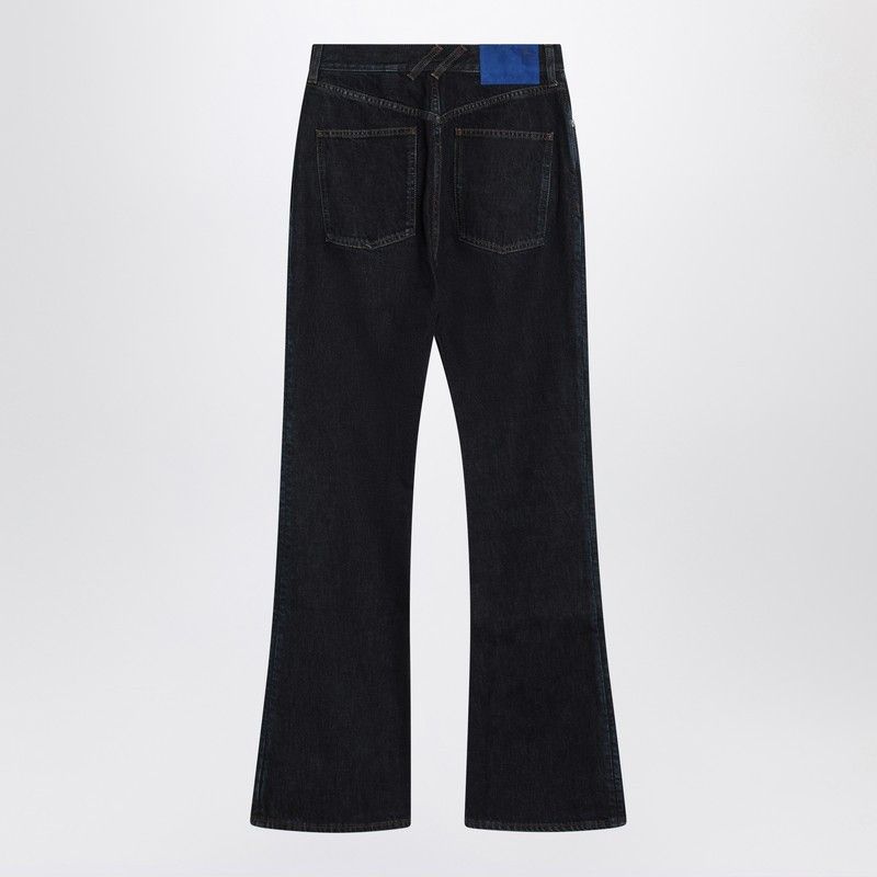 Burberry Burberry Dark Blue Flared Jeans Size 28" / US 6 / IT 42 - 2 Thumbnail