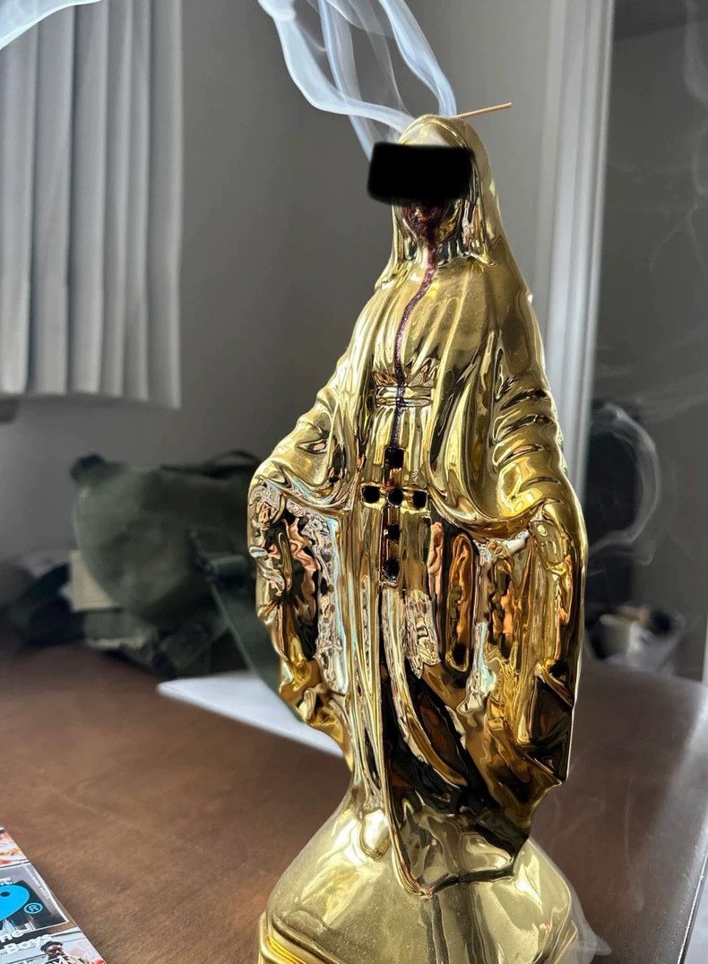 WACKO MARIA Gold Incense Burner Electroplated Gold