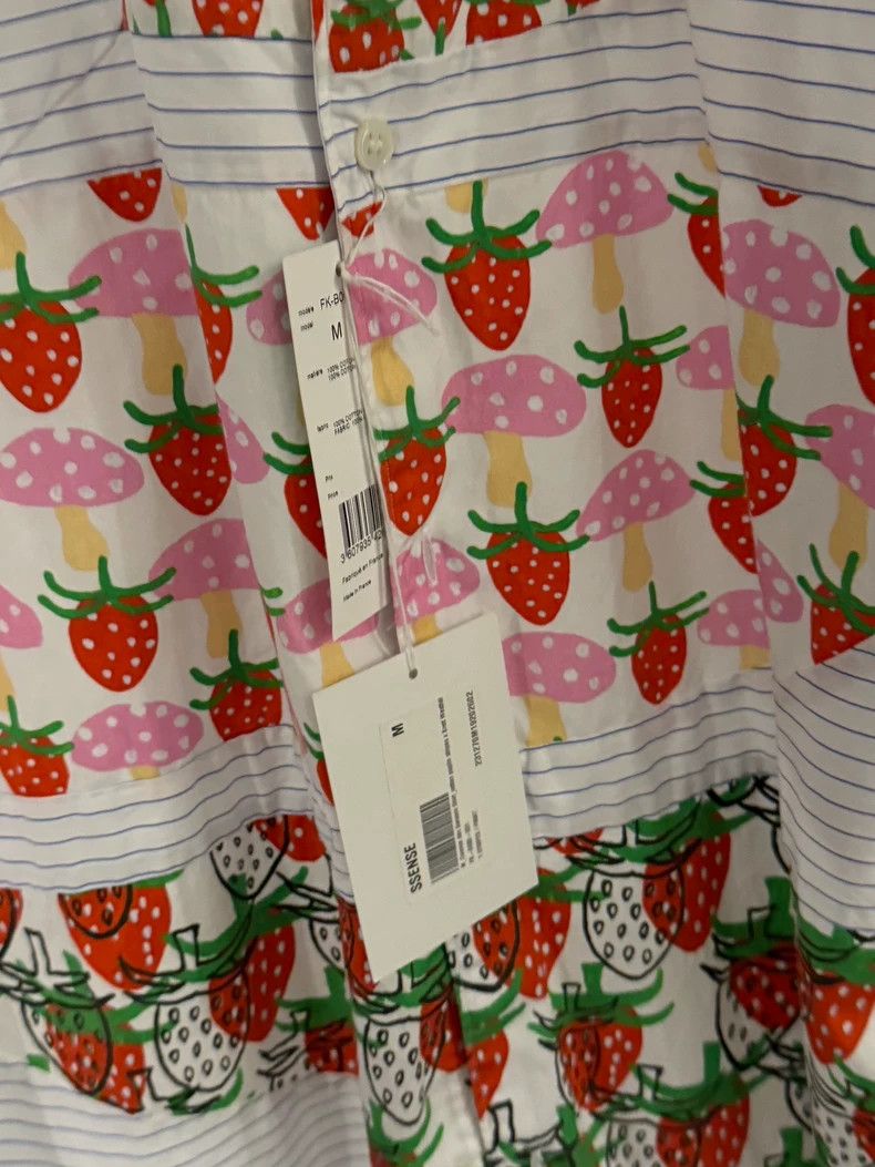Comme des Garcons CDG HOMME strawberry shirt | Grailed