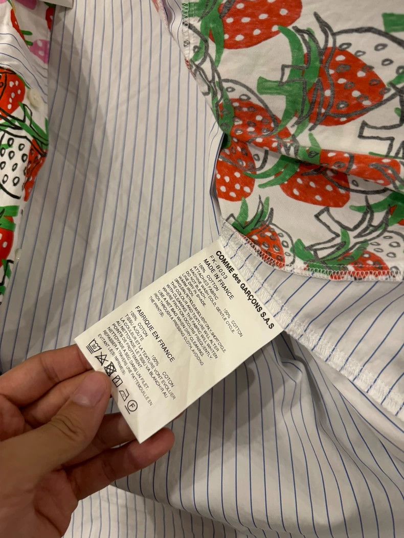 Comme des Garcons CDG HOMME strawberry shirt | Grailed