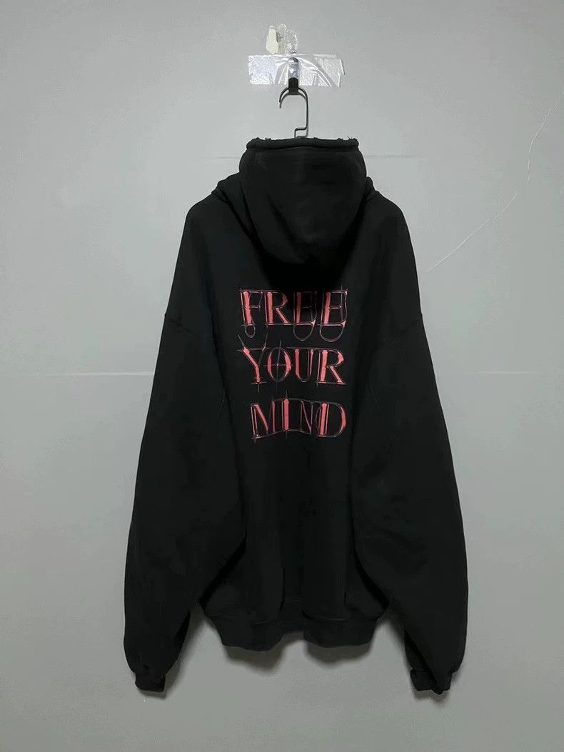 Balenciaga Vintage Devil's Eye Sanskrit Hoodie