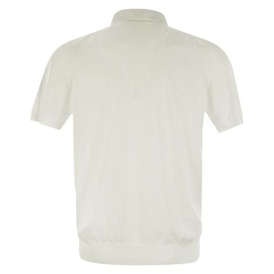 Kiton KITON Men Polo Shirts UMKX33Z40C00Y WHITE Size US L / EU 52-54 / 3 - 2 Thumbnail