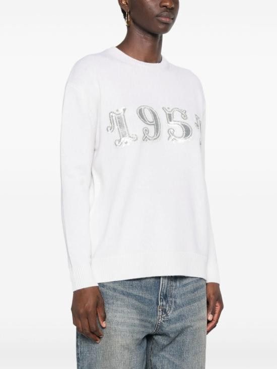 Max Mara MAX MARA Women Sweater 2421366222600 PLATA044 White Size S / US 4 / IT 40 - 3 Thumbnail