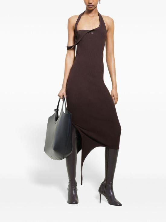 Courreges COURREGES Women Mid Skirts 424MRO484 FI00011983 Brown Size M / US 6-8 / IT 42-44 - 5 Thumbnail