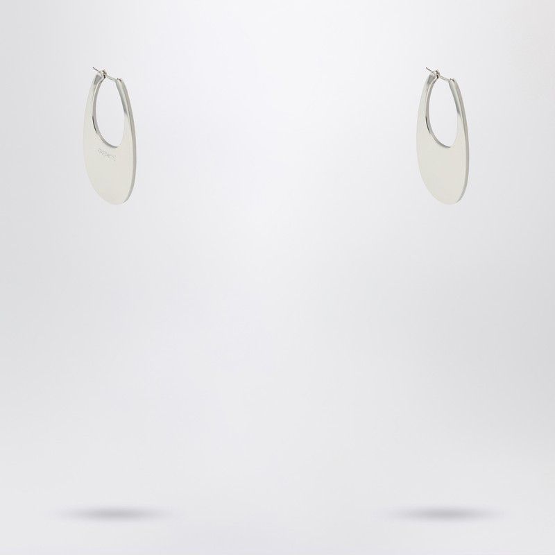 Coperni Coperni Large Silver Swipe Earrings Size ONE SIZE - 2 Thumbnail