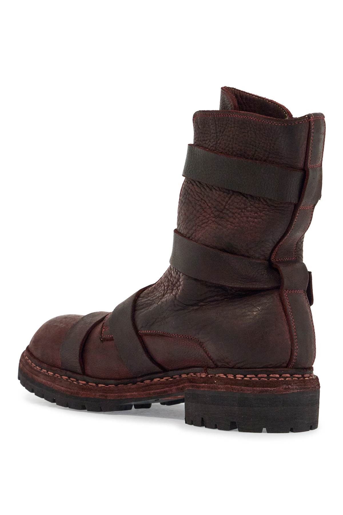 Guidi GUIDI Dark Red Horse Leather Boots With Adjustable Straps Size US 9 / EU 42 - 3 Thumbnail
