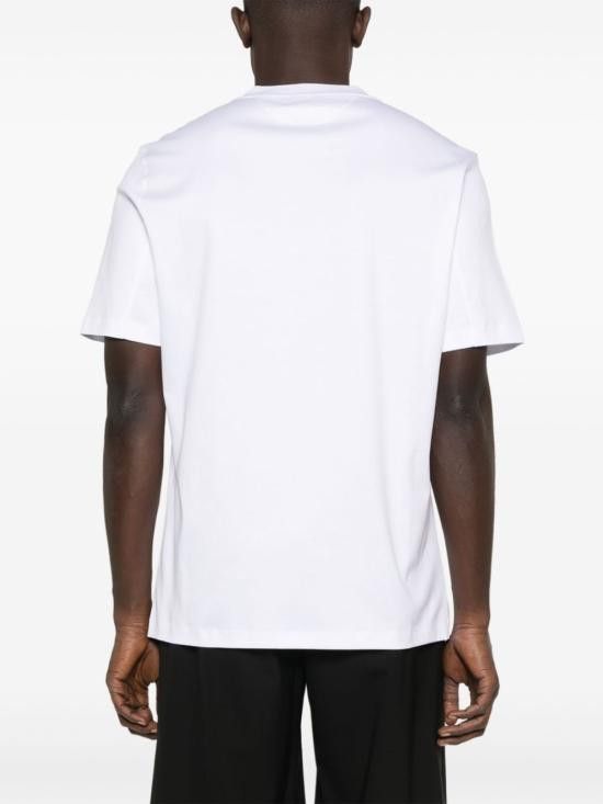 Brunello Cucinelli BRUNELLO CUCINELLI Men T-Shirts M0B138440 C6159 White Size US XL / EU 56 / 4 - 2 Thumbnail
