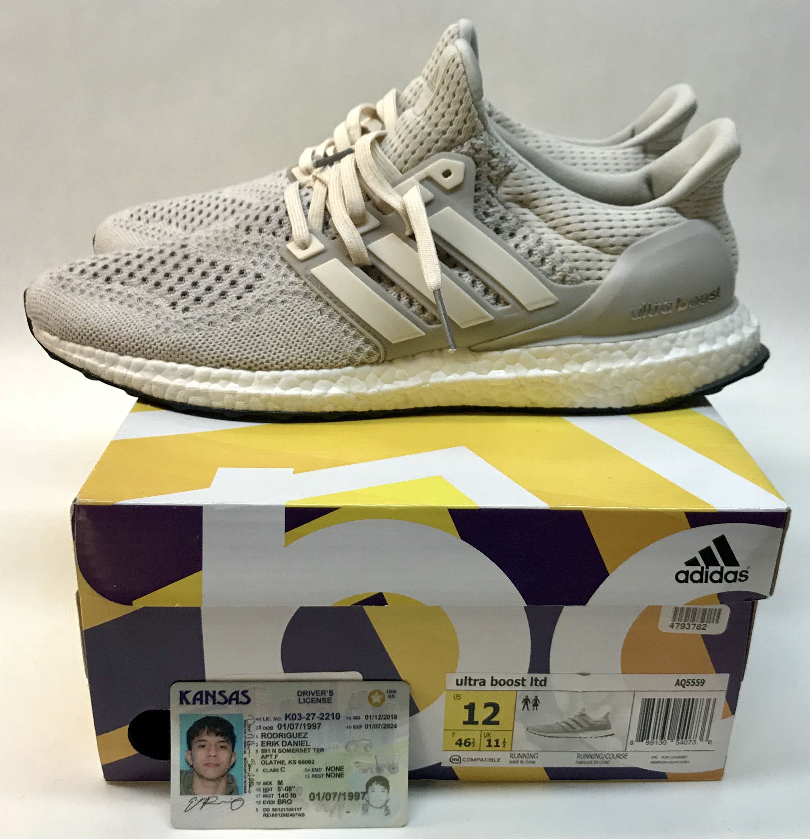 Adidas ultra boost cream chalk best sale