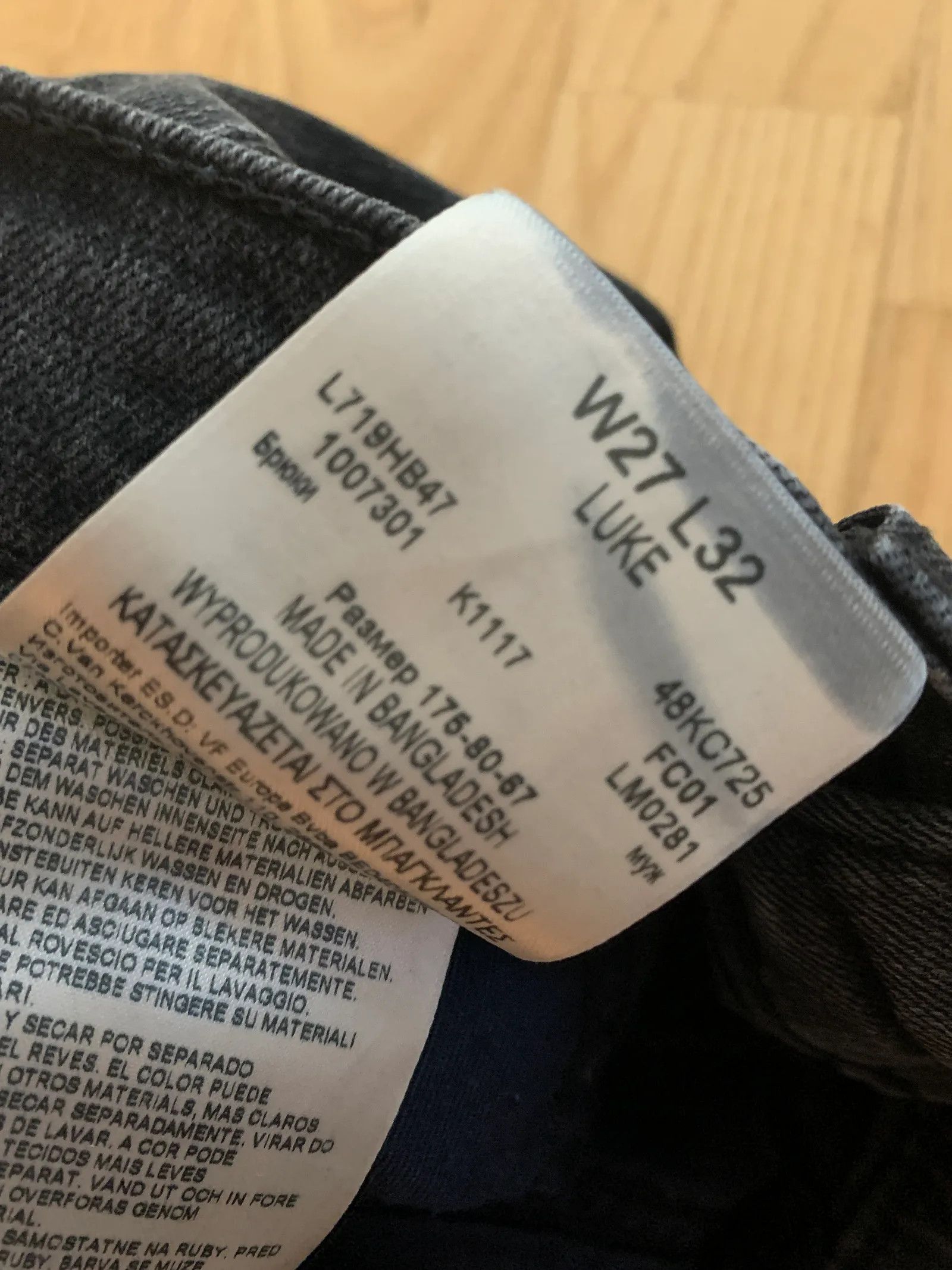 Lee Lee Luke Jeans Size US 27 - 4 Thumbnail