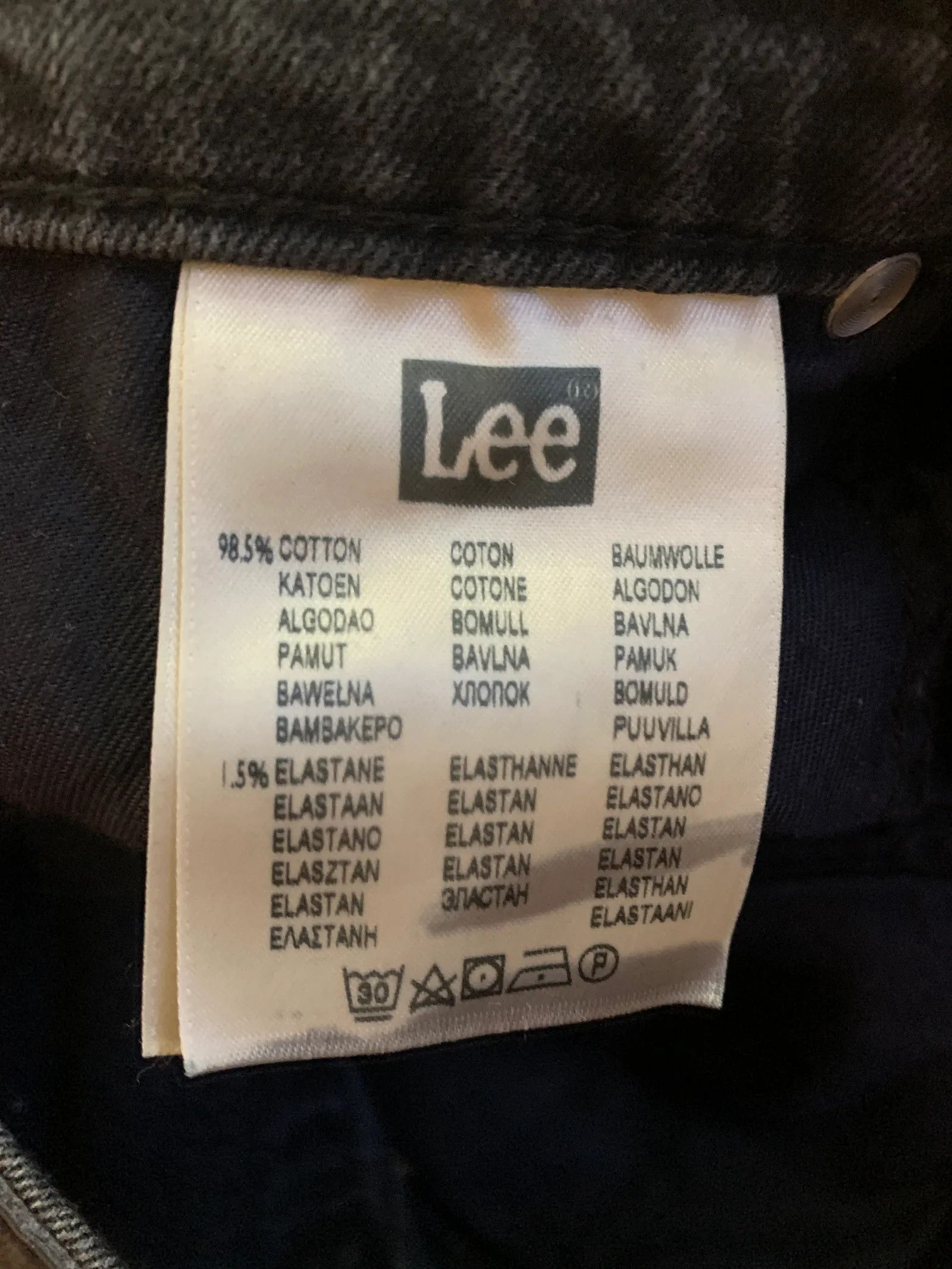 Lee Lee Luke Jeans Size US 27 - 3 Thumbnail